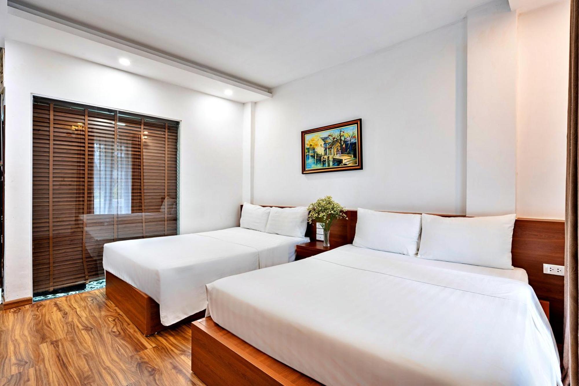 Hanz Ami Central Hotel هانوي الغرفة الصورة